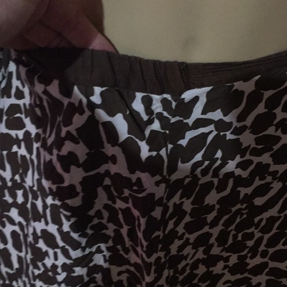 Chico’s Animal Print Cheetah Aline Skirt Sz 3 16 - Picture 5 of 9